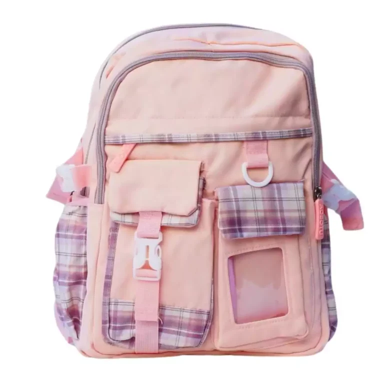 TP School Bags L size Peach Color