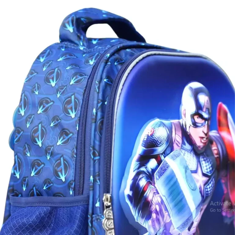 Captain America School Bag “S” Size